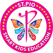St. Pio Butterfly Logo